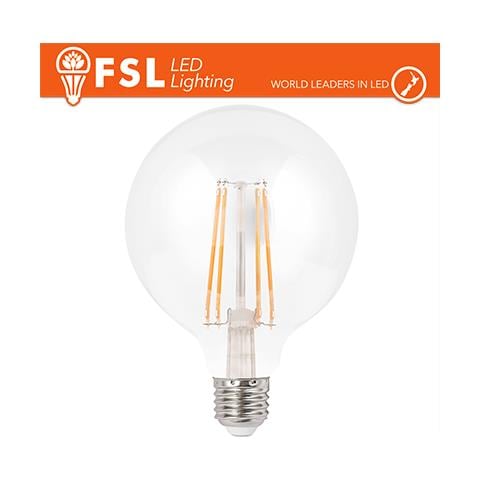 Lampada Filamento Globo Ãƒâ˜12,5cm - 6w 2700k E27 700lm - Foto 1